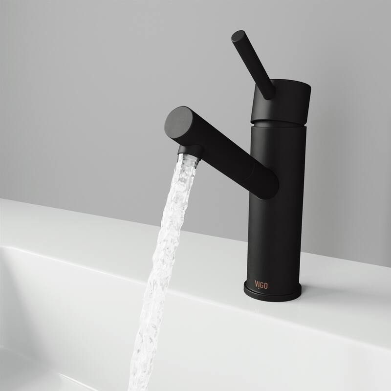VIGO Noma Single Hole Bathroom Faucet