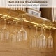 preview thumbnail 6 of 19, 72" Wine Bar Cabinet, Modern Wood Coffee Bar Cabinet with LED Lights - N/A