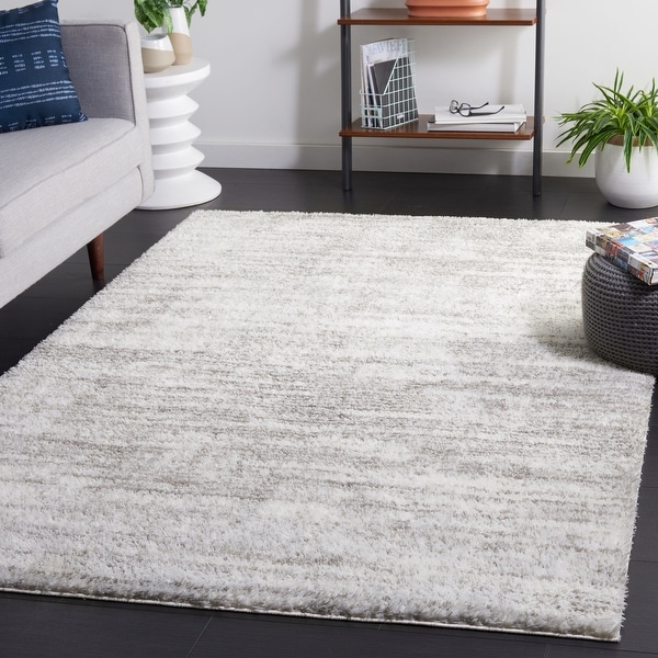 SAFAVIEH Tahoe Shag Yaprak Abstract 1.2-inch Thick Rug - On Sale