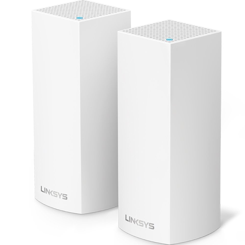 Linksys - Velop Tri-Band Whole Home Wifi 2Pk