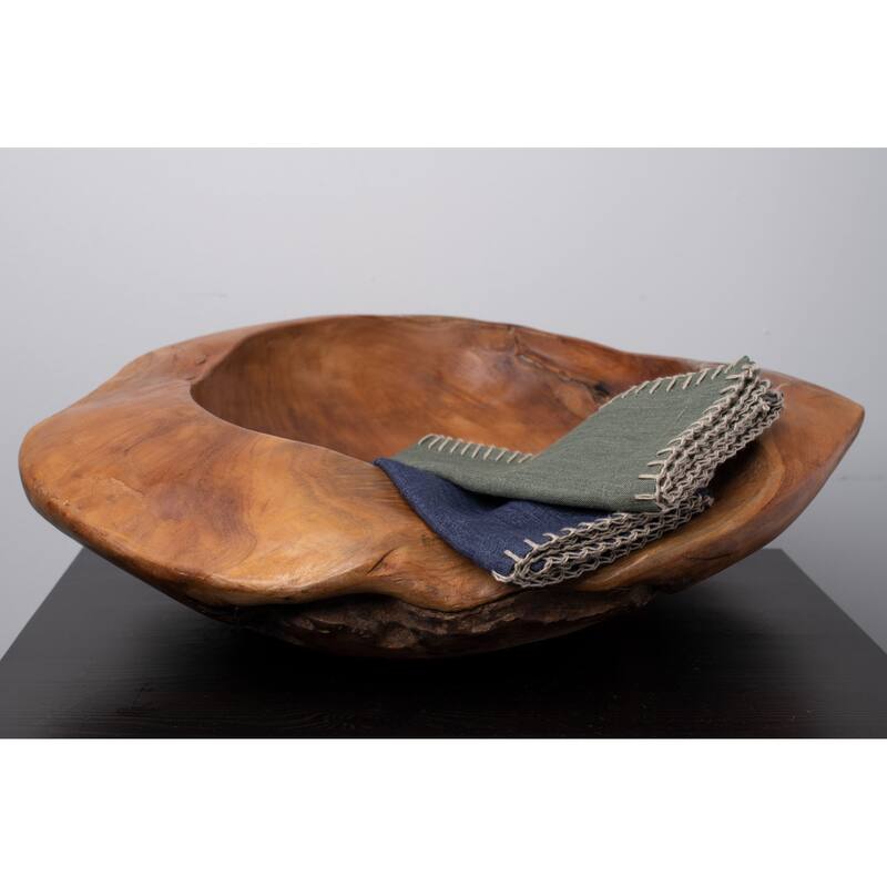 Brody, Linen, Dinner Napkin Set (Set of 4)