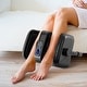 preview thumbnail 1 of 14, Electric Foot & Calf Massager with Heat - Deep Kneading & Rolling Shiatsu - 20" L x 12.5" W x 8.5" H Black
