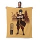 preview thumbnail 7 of 28, Nickelodeon Avatar The Last Airbender Silk Touch Sherpa Throw Blanket