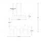 preview thumbnail 5 of 7, Roundhil 7-light Modern Farmhouse Kitchen Island Pendant Lighting