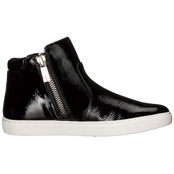 kenneth cole women's kiera side zip high top sneakers