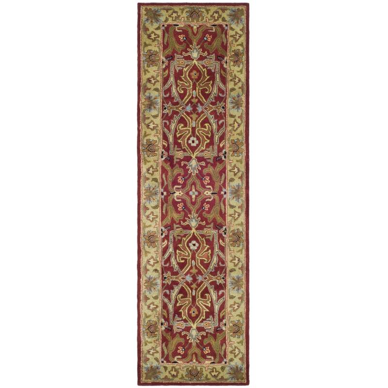 SAFAVIEH Handmade Heritage Abc Traditional Oriental Wool Rug