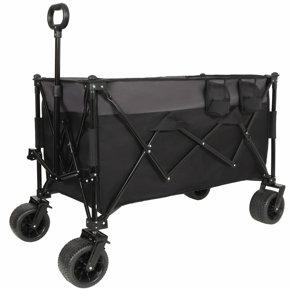 Extra Large 300L Heavy-Duty Folding Wagon Cart