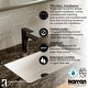 preview thumbnail 20 of 22, Karran Kayes single Hole Single Handle Basin Bathroom Faucet with Matching Pop-up Drain