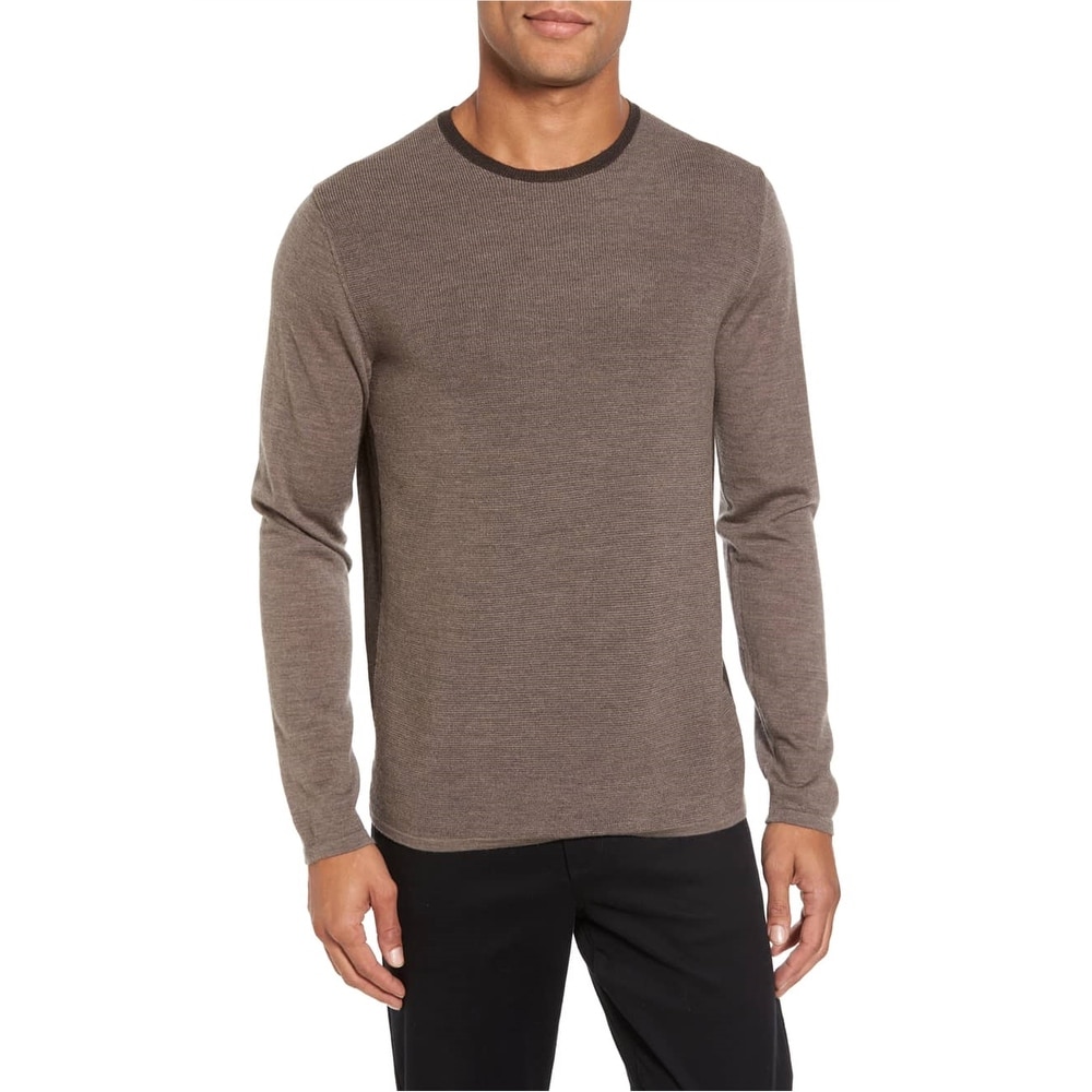 Zachary Prell Hawkins Full Zip Sweater in Grey