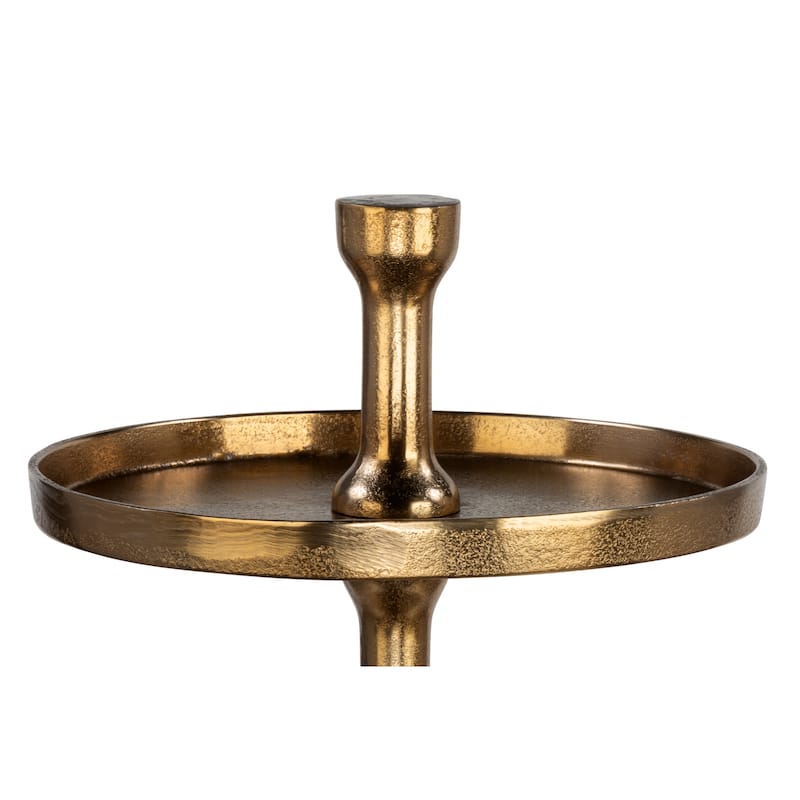 Round Tiered Metal Stand