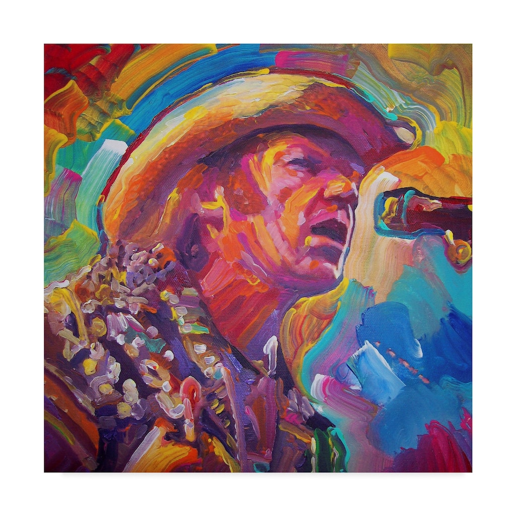 Howie Green 'Neil Young' Canvas Art
