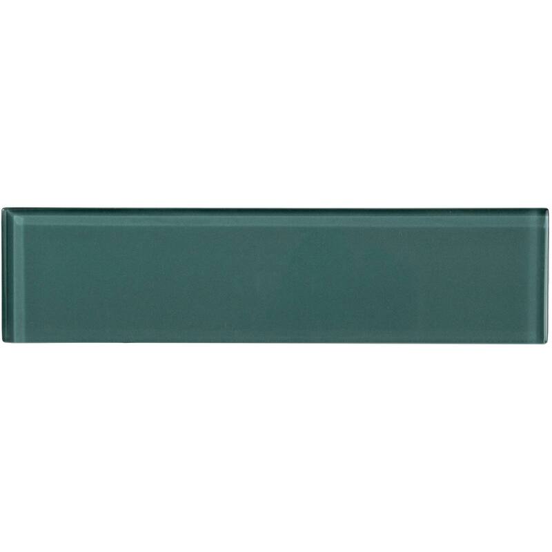 2 in. x 8 in. Glass Subway Wall Tile