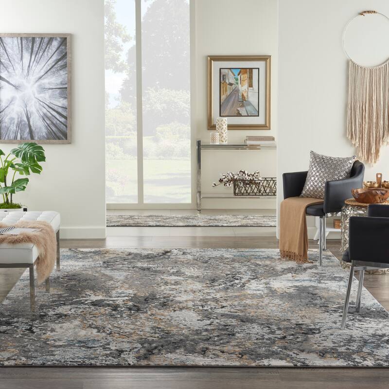 Nourison Ludlow Modern Eclectic Abstract Area Rug