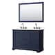 Option Dark Blue, Black Trim, Giotto Quartz Top