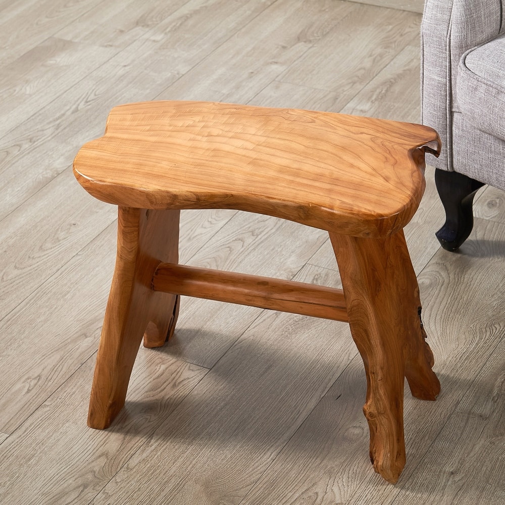 Greenage Cedar Roots Wood Bench