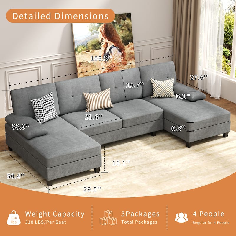 Sectional Sofa Couches for Living Room