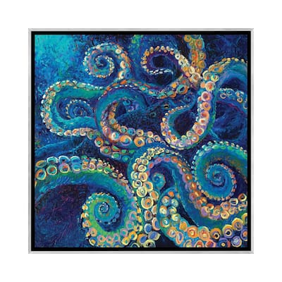iCanvas "Tentacollage II" by Iris Scott Framed