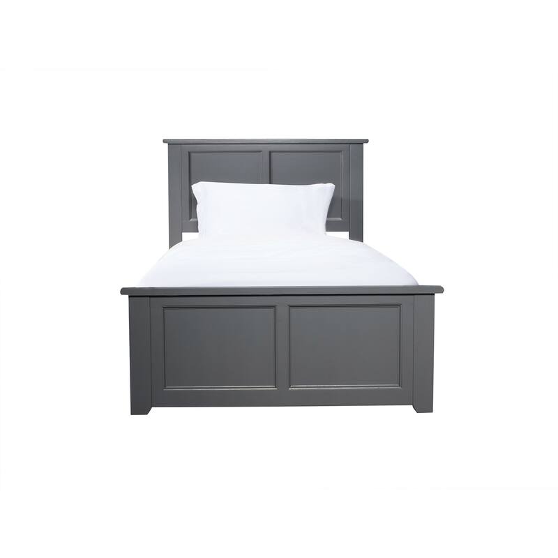 Platform Bed with Trundle Twin Size - HomeStock Eclectic Elegance Bed Frame & Footboard