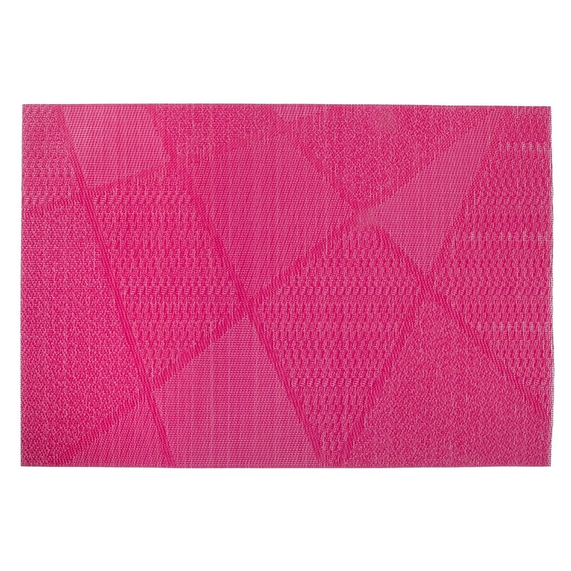 Vinyl Placemat (electrify) (magenta) - Set Of 12
