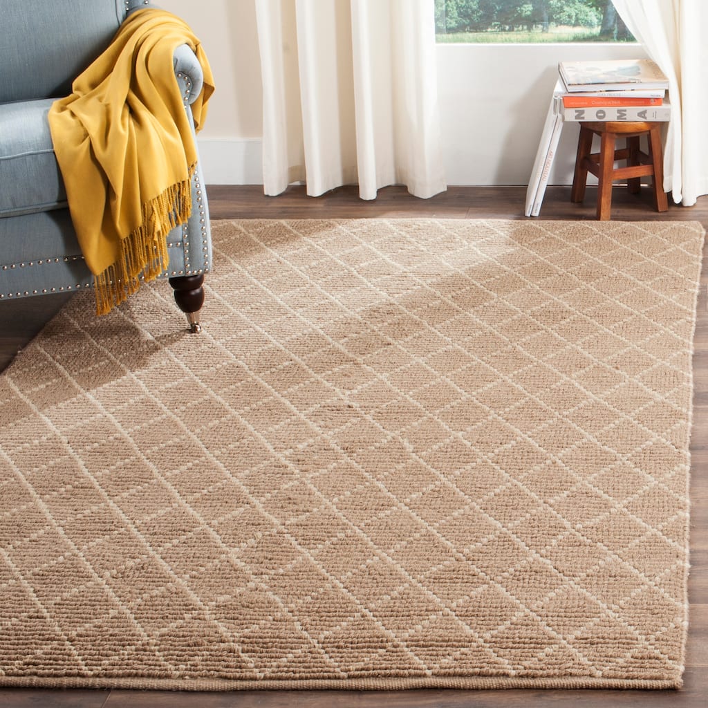SAFAVIEH Handmade Cape Cod Masa Coastal Jute Rug