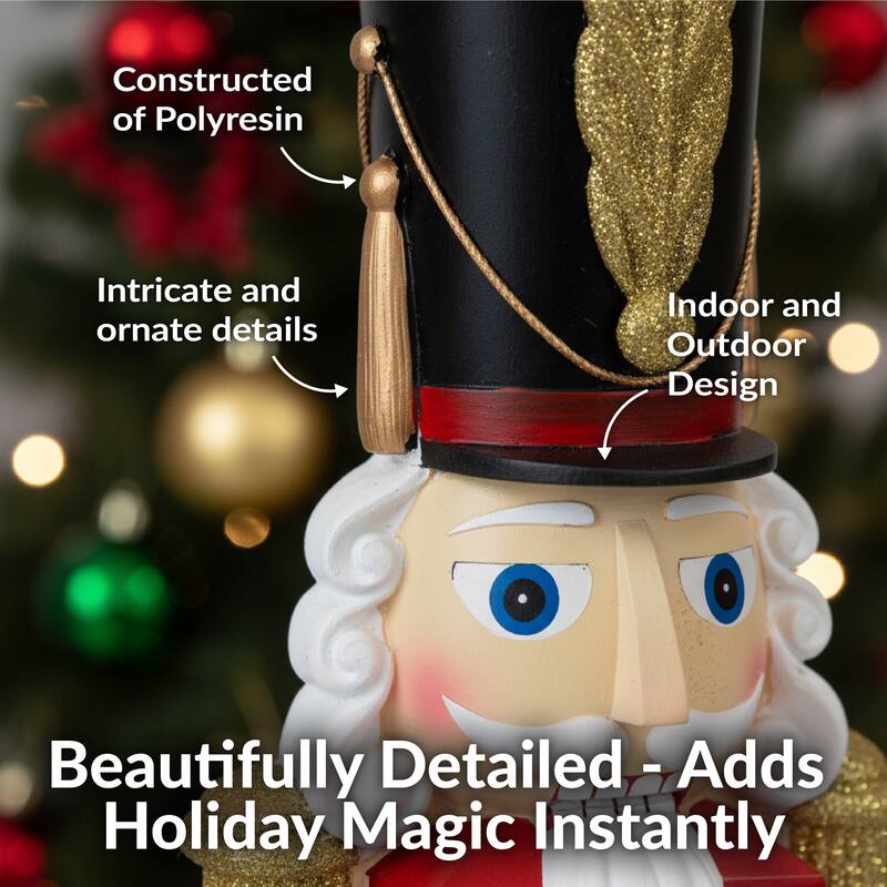 Sunnydaze Kristoff the Nutcracker Soldier Christmas Decor - 29"