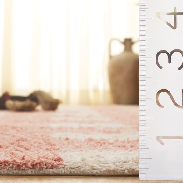 dimension image slide 3 of 4, SAFAVIEH Hand-Woven Easy Care Ledjana Modern & Contemporary Cotton Rug
