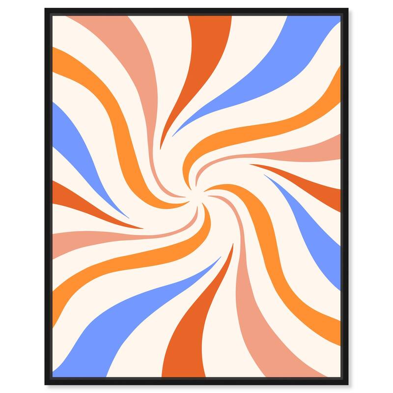 Carnaval Retro I Canvas by Art Remedy - 20" x 24" - Black