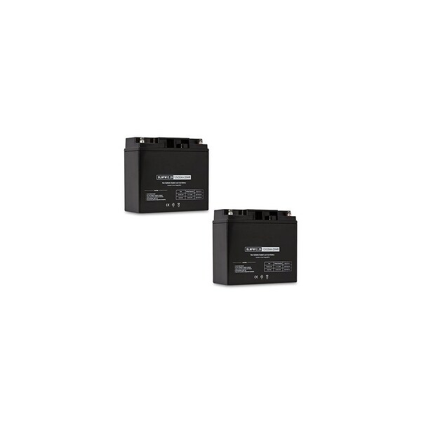 Replacement AGM SLA Battery 12V-20Ah 2-Pack Replacement AGM SLA Battery