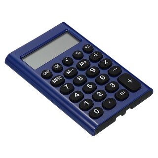 Desktop Calculator 8 Digit LCD Display Desk Calculator Style 3 Blue