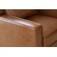 preview thumbnail 14 of 23, Abbyson Holloway Mid Century Top Grain Leather Push-back Recliner