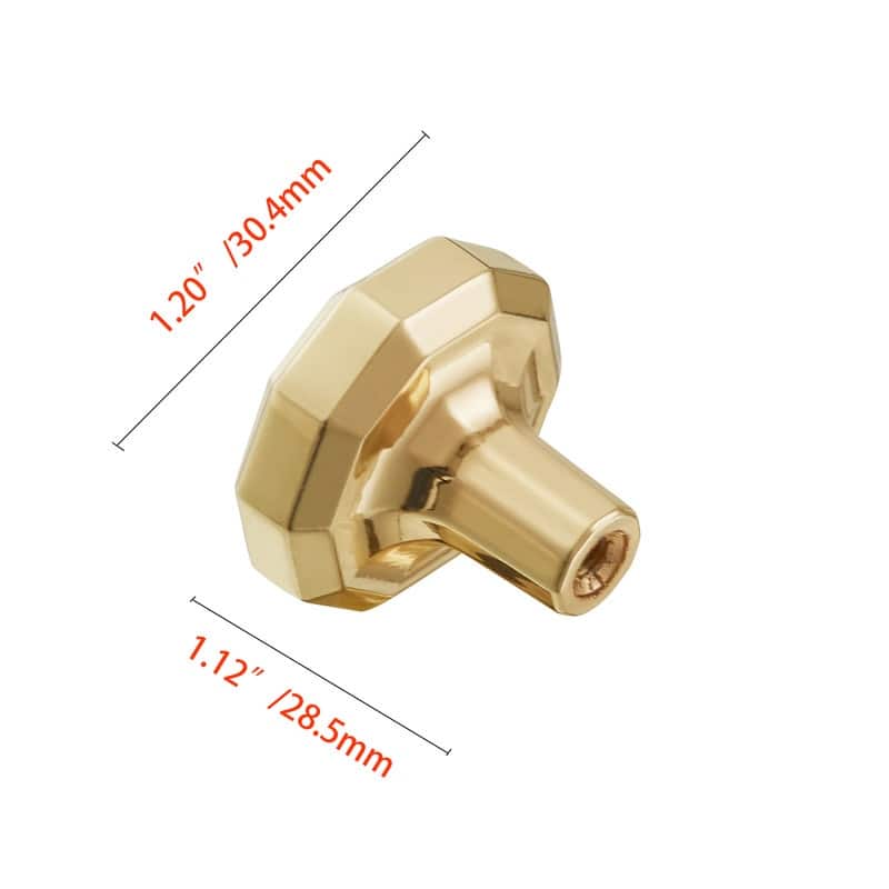 Utopia Alley Hanover Cabinet Ring Pull Knob - Decorative Cabinet Drop Pull Knobs for Cabinets, Knobs 1.2", Handle 6.3"