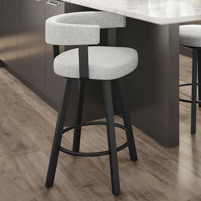 Amisco Parker Swivel Counter and Bar Stool