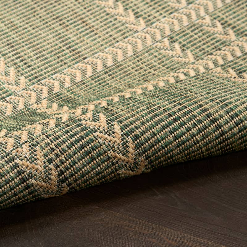 Nourison Horizon Indoor/Outdoor Geometric Area Rug