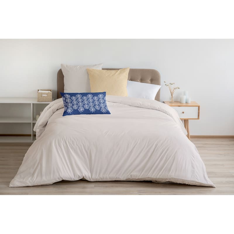 Leafy Branch Decorative Throw Pillow