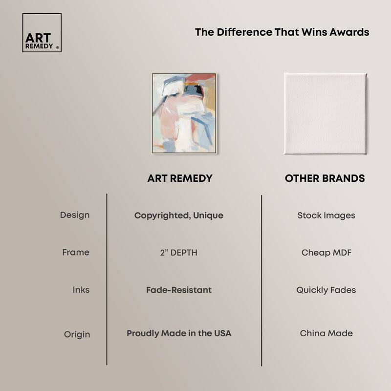 Dreamlike Palette II Canvas by Art Remedy