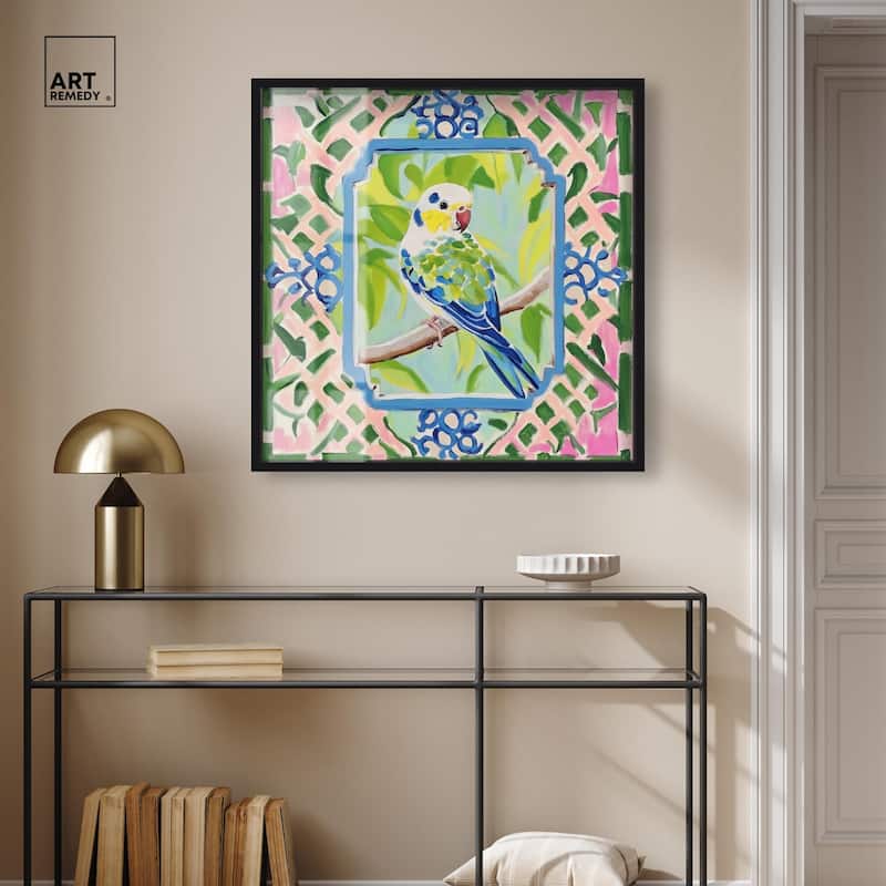 Garden Gate II Shadowbox by Art Remedy