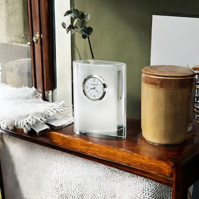 Howard Miller Fresco Modern Desk Clock in Gift Box