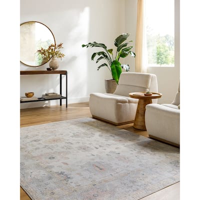 Livabliss Traditional Marlon Border Area Rug