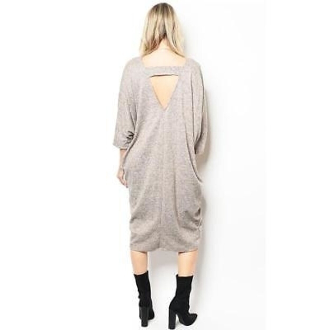 hippie sweater dress