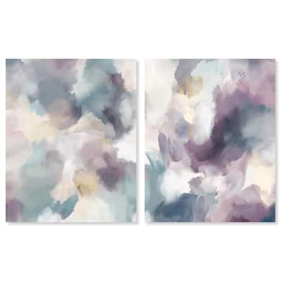 Golden Reflections Canvas Set of 2 by Art Remedy, Gallery Wrapped