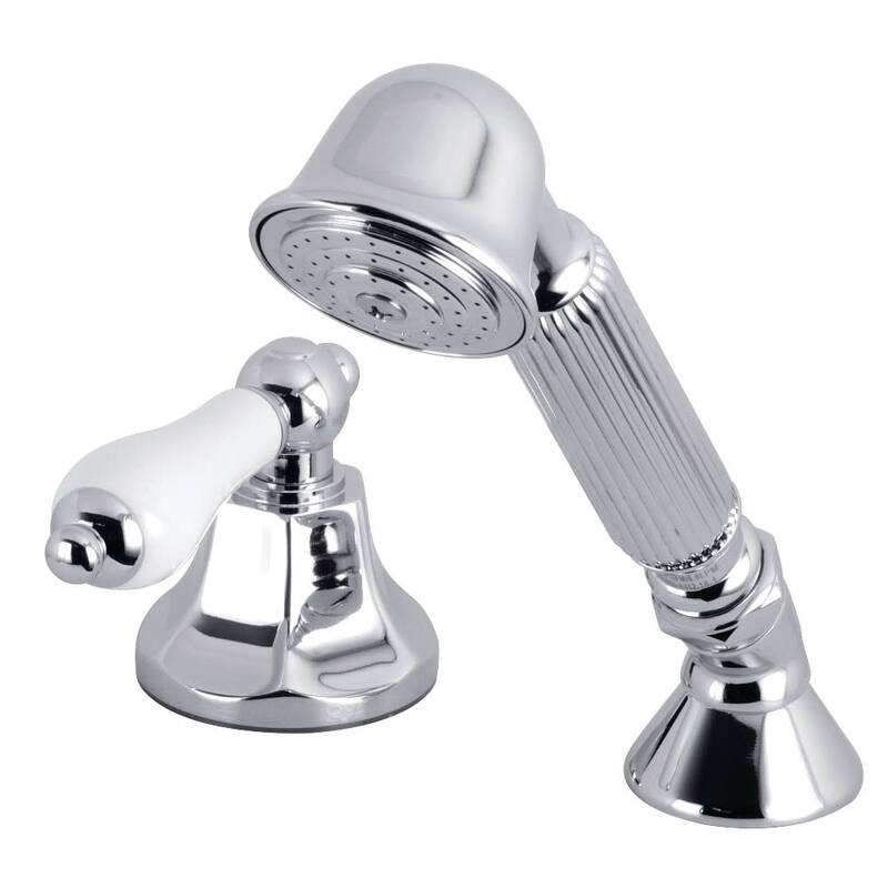 Kingston Brass 1.8 GPM Single Function Hand Shower Package - Includes - Polished Chrome