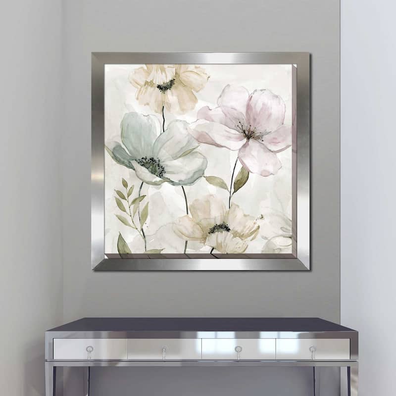 "Garden Grays Detail I (Square)" by Carol Robinson Print on Acrylic