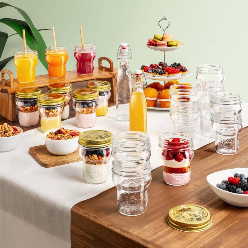 Bormioli Rocco Quattro Stagioni Stacking Jar Set
