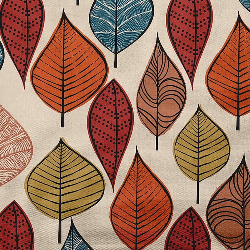 Autumn Leaves Fall Indoor/Outdoor Throw Pillow