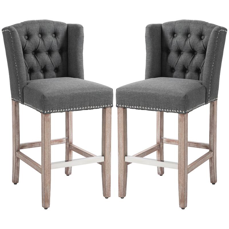 Counter Height Bar Stools Set Of 2