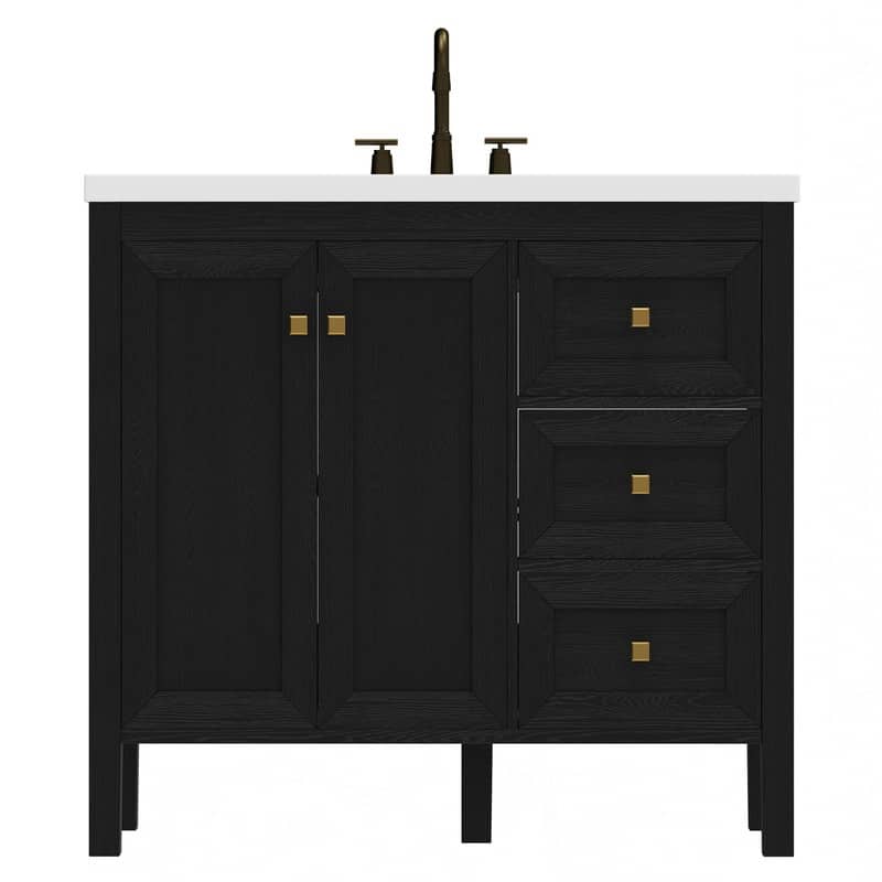 Moasis 36"/42" Bathroom Vanity Cabinet with Sink