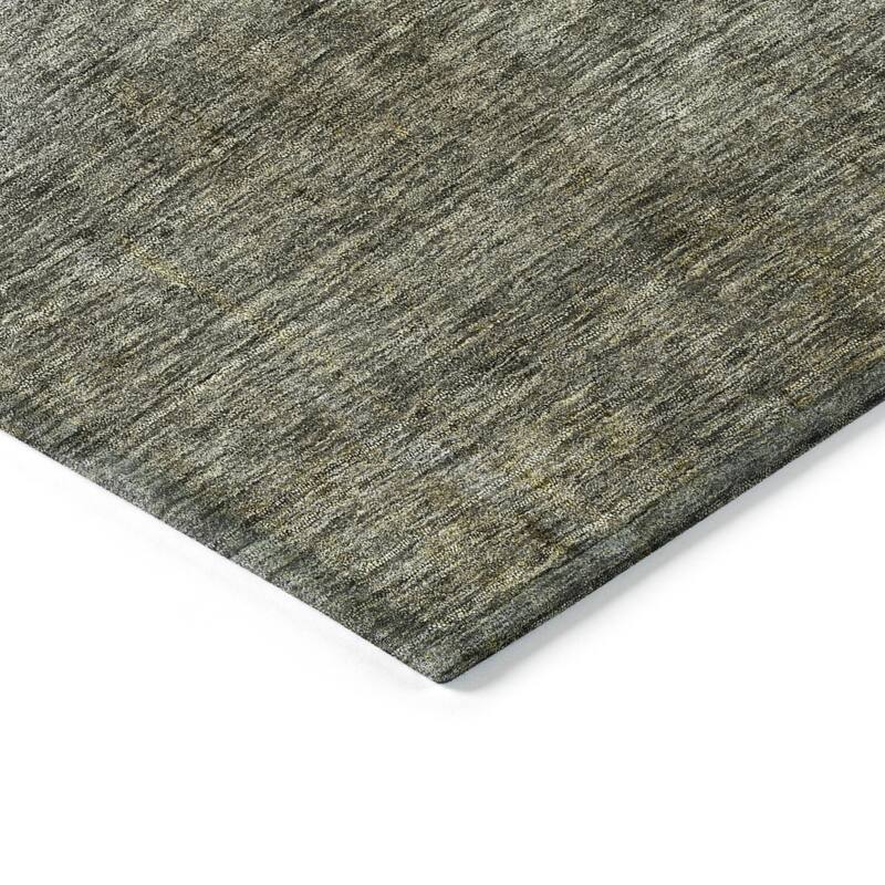 Machine Washable Indoor/ Outdoor Abstract Ombre Chantille Rug