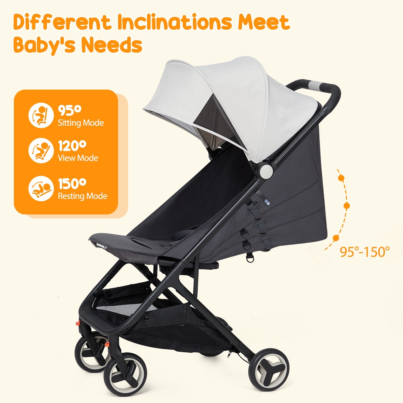 One hand folding stroller cheap