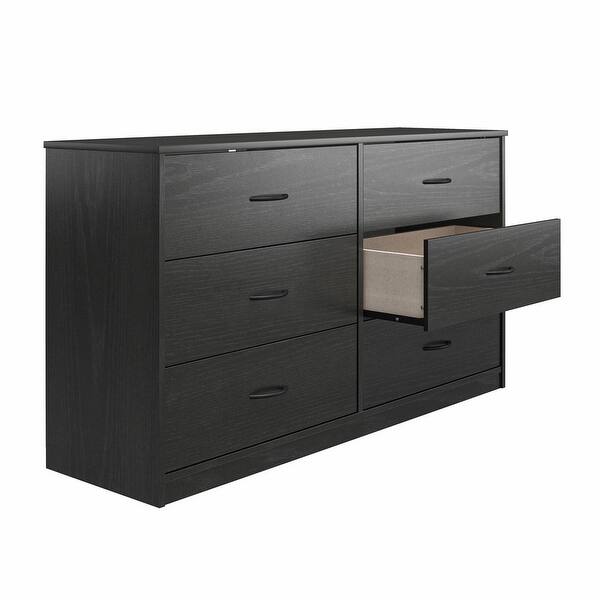 Classic 6 Drawer Dresser, Espresso - Bed Bath & Beyond - 37998385