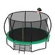preview thumbnail 21 of 24, 12ft Round Outdoor Trampoline with Safety Enclosure Net and Ladder